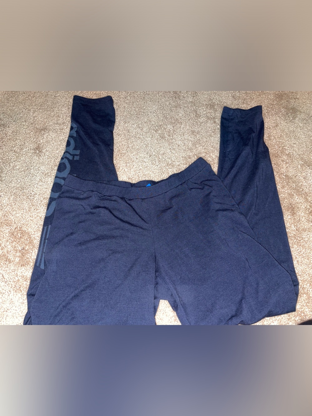 adidas Navy Leggings